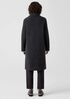 Boucle Wool Knit Long Coat