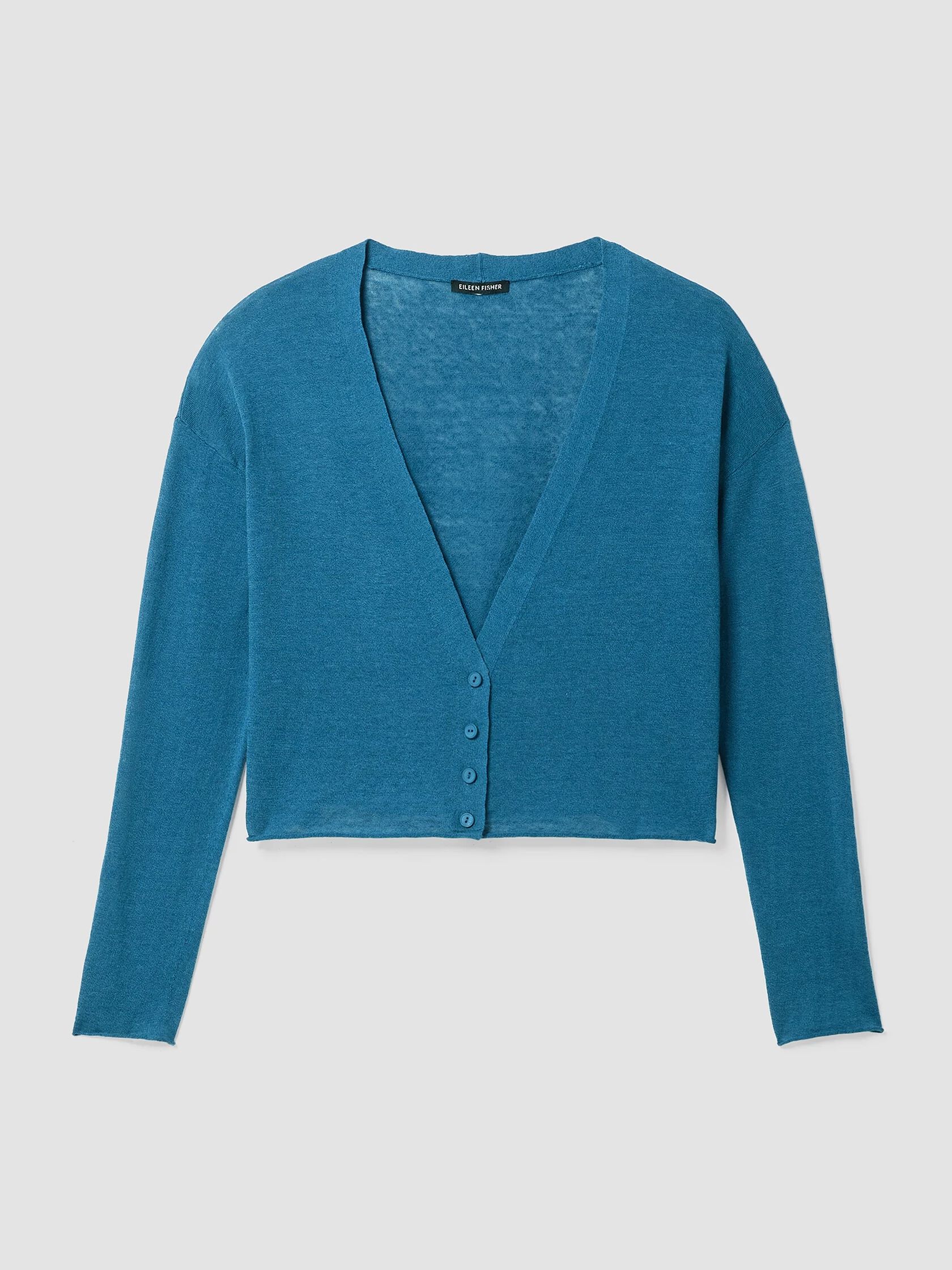 Organic Linen Cotton&nbsp;Cropped Cardigan