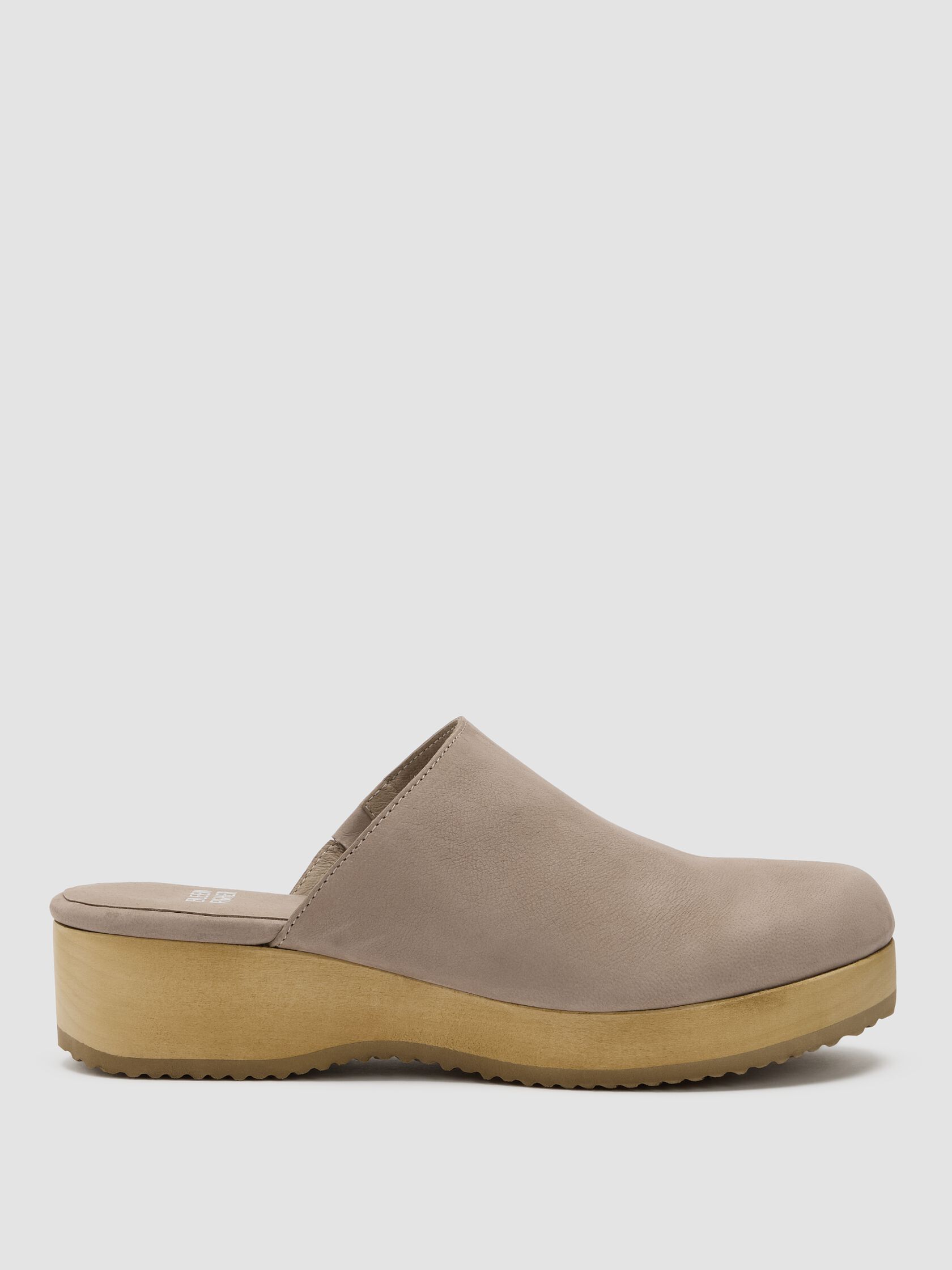 Tumbled Nubuck Clog