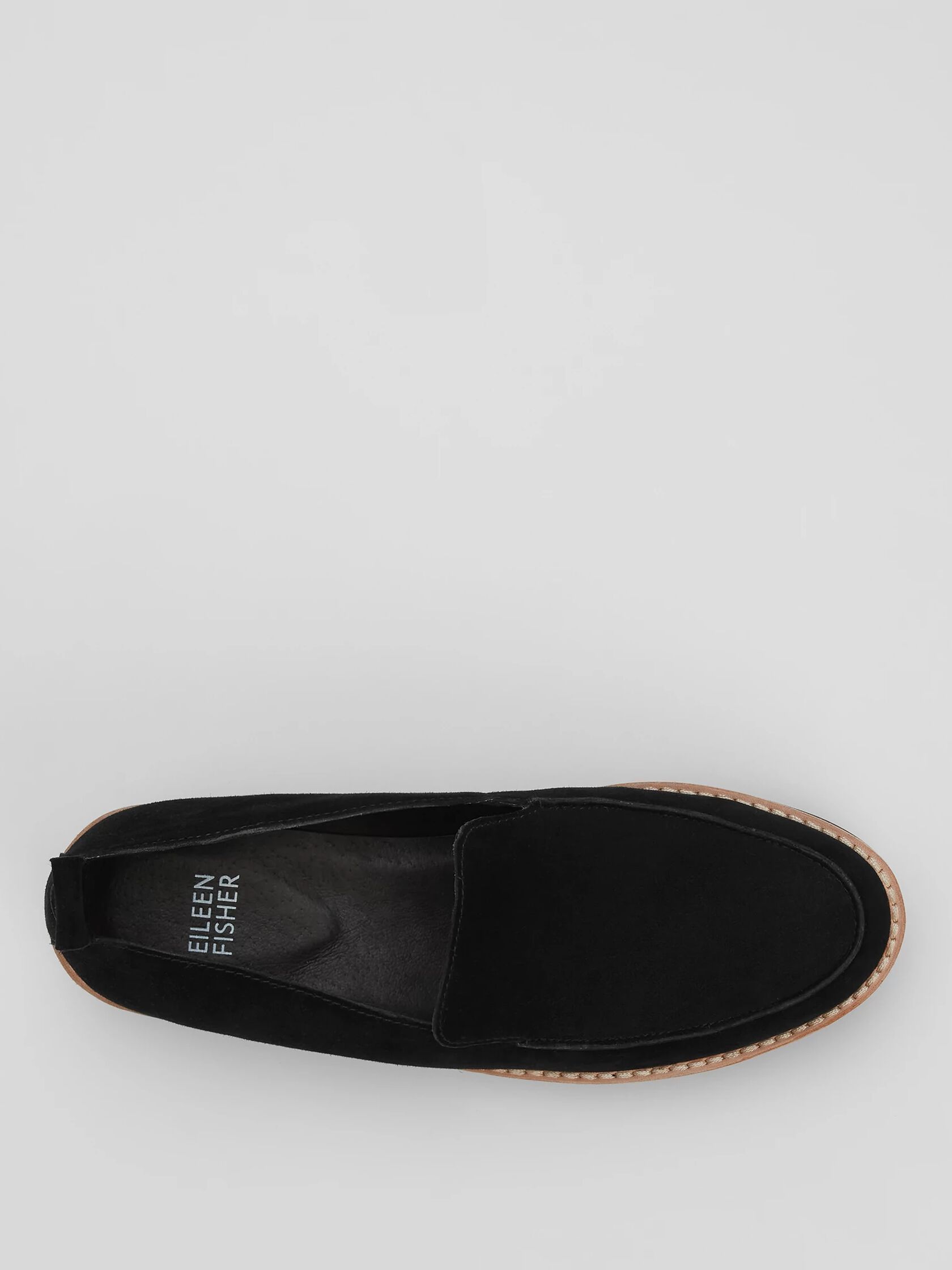 Ells Suede Loafer Wedge