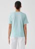Organic Pima Cotton Jersey&nbsp;Round Neck Tee