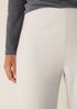 Felted Wool Jersey Wide-Leg Pant in Regenerative Wool