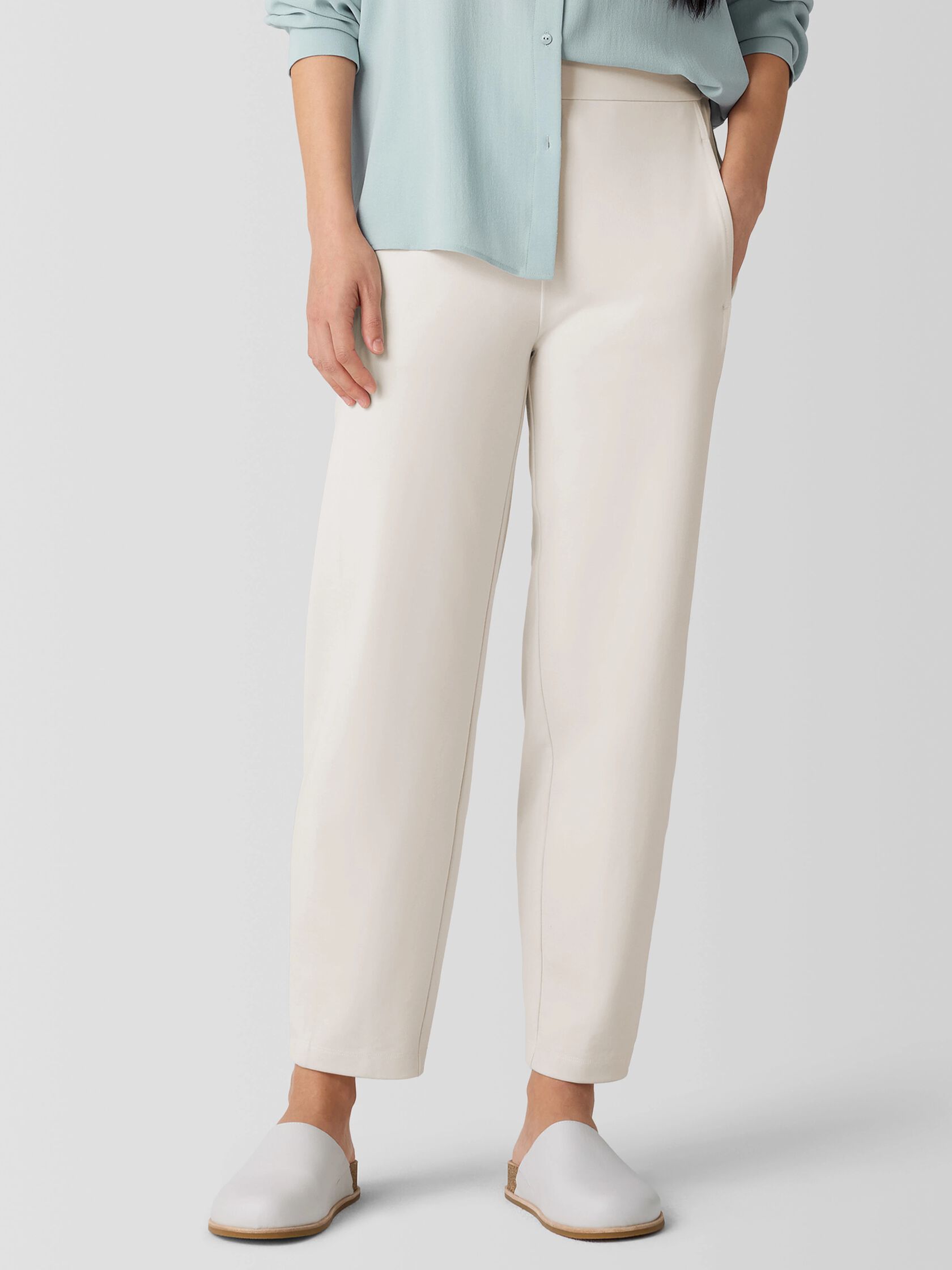 Washable Flex Ponte Lantern Pant
