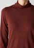 Fine Merino Turtleneck Top in&nbsp;Regenerative Wool