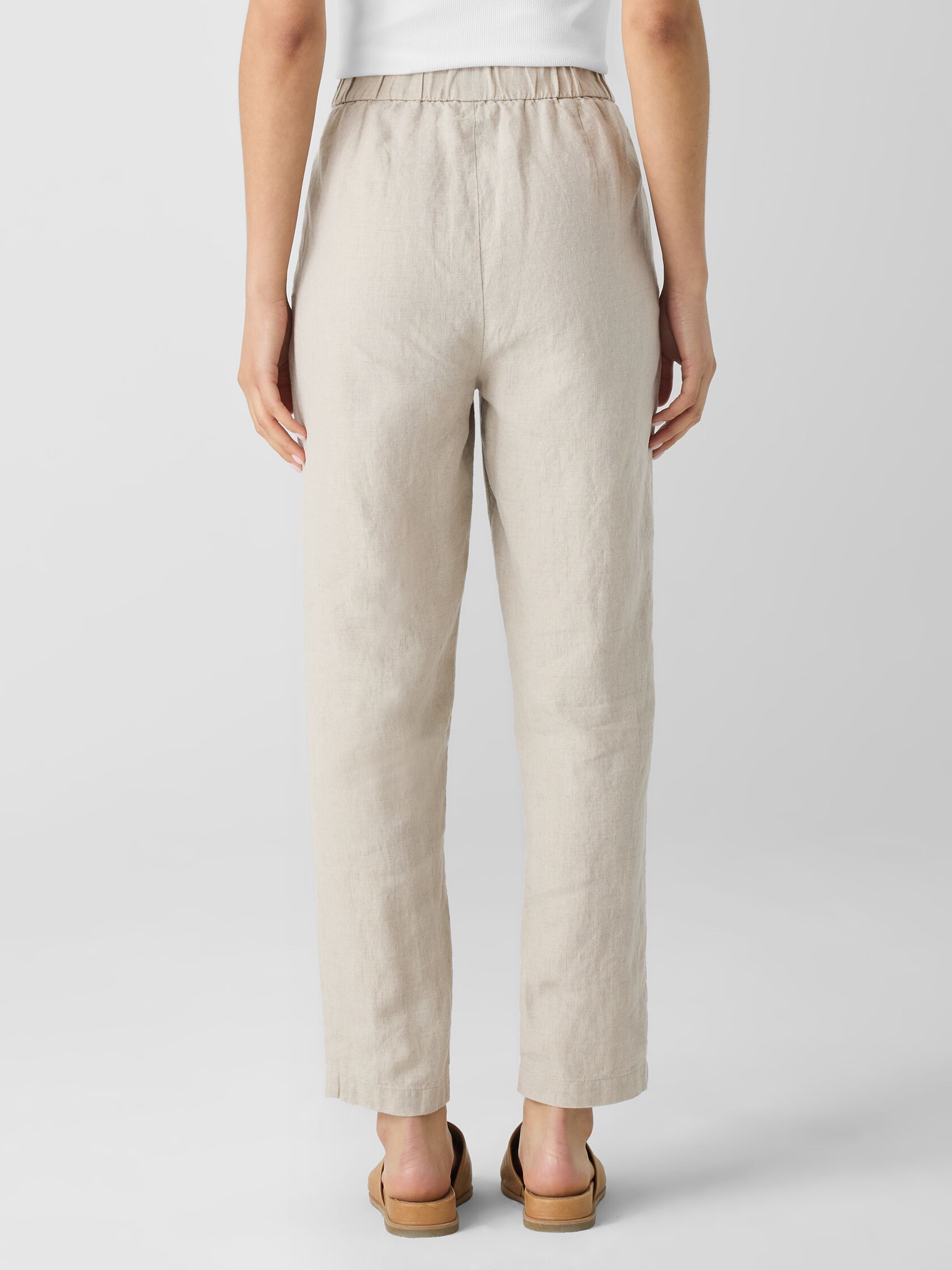 Organic Linen&nbsp;Tapered Pant