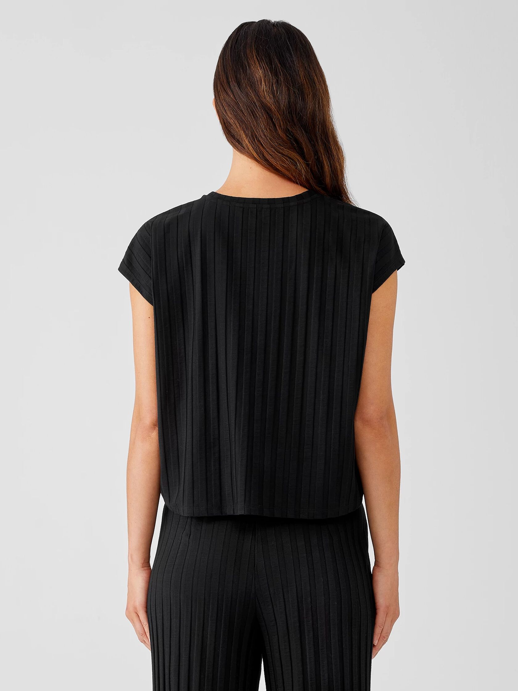 Wide&nbsp;Rib&nbsp;Stretch&nbsp;Square Top