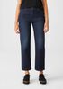 Organic Cotton Stretch Straight Ankle Jean