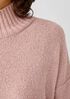 Peruvian Organic Cotton Boucle Turtleneck Box-Top