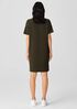 Organic Pima Cotton Stretch Jersey T-Shirt Dress