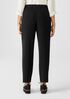 Soft Twill Pleated Tapered Pant