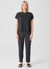 Organic Cotton Ponte Slim Pant