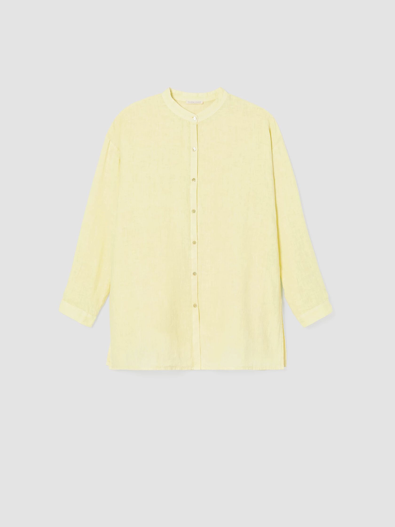 Garment-Dyed Organic Handkerchief Linen&nbsp;Shirt