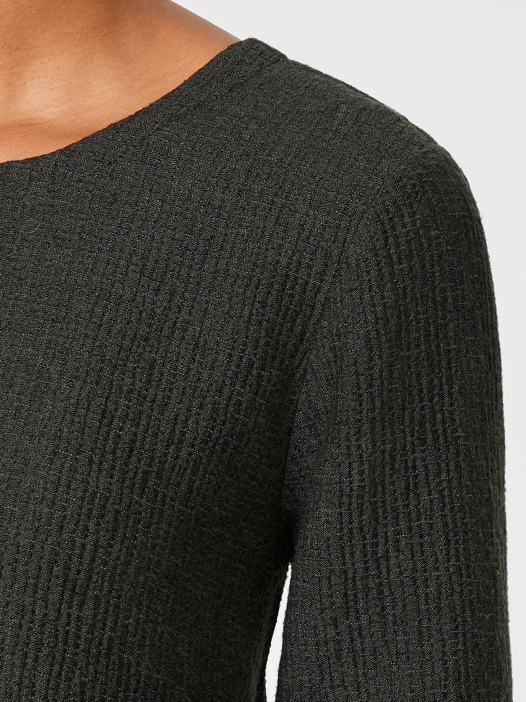 Textured Cotton Ripple Dress