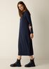Stretch Jersey Knit Oval Dress