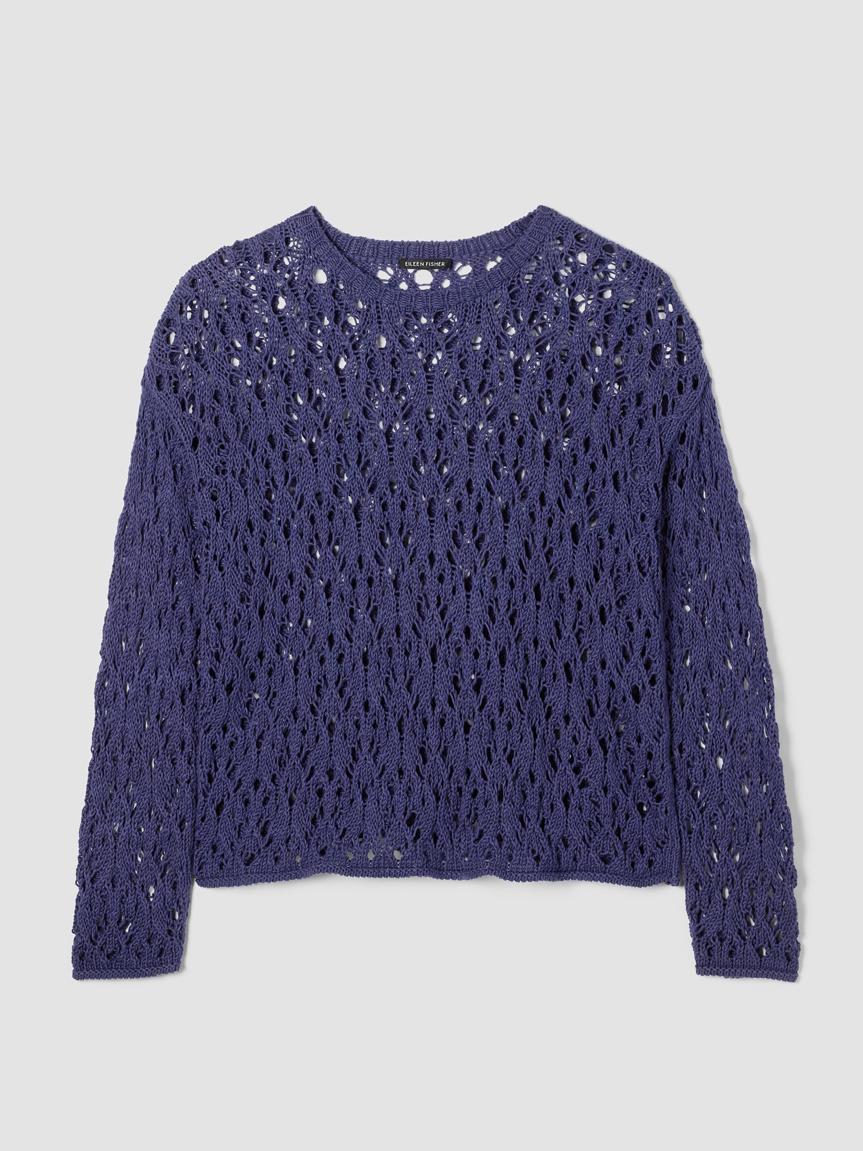 Peruvian Organic Cotton Cord Crew Neck Top