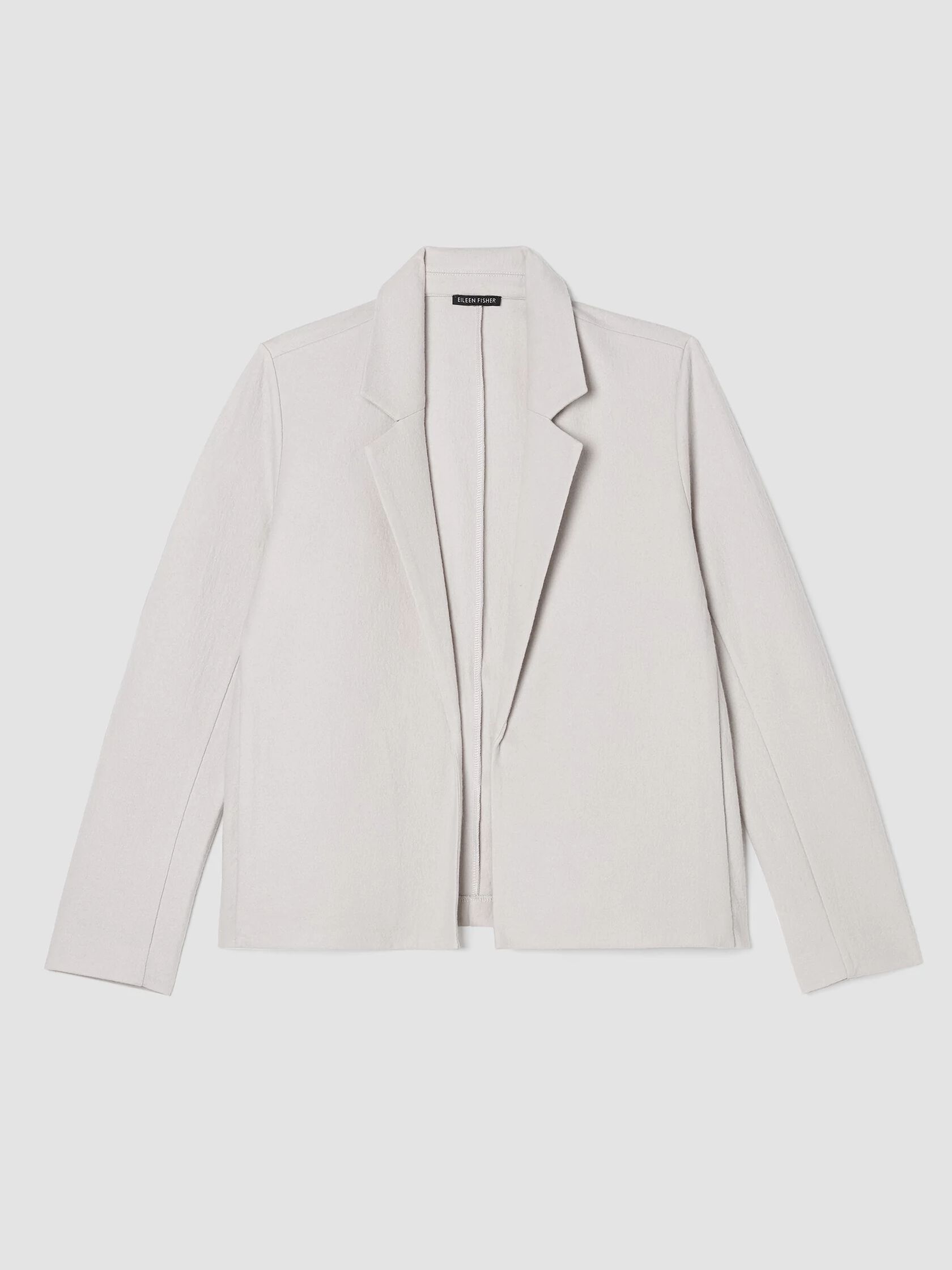 Boiled Wool Jersey Blazer