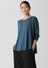 Fine Jersey Round Neck Top