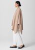 Recycled Cashmere Wool Poncho