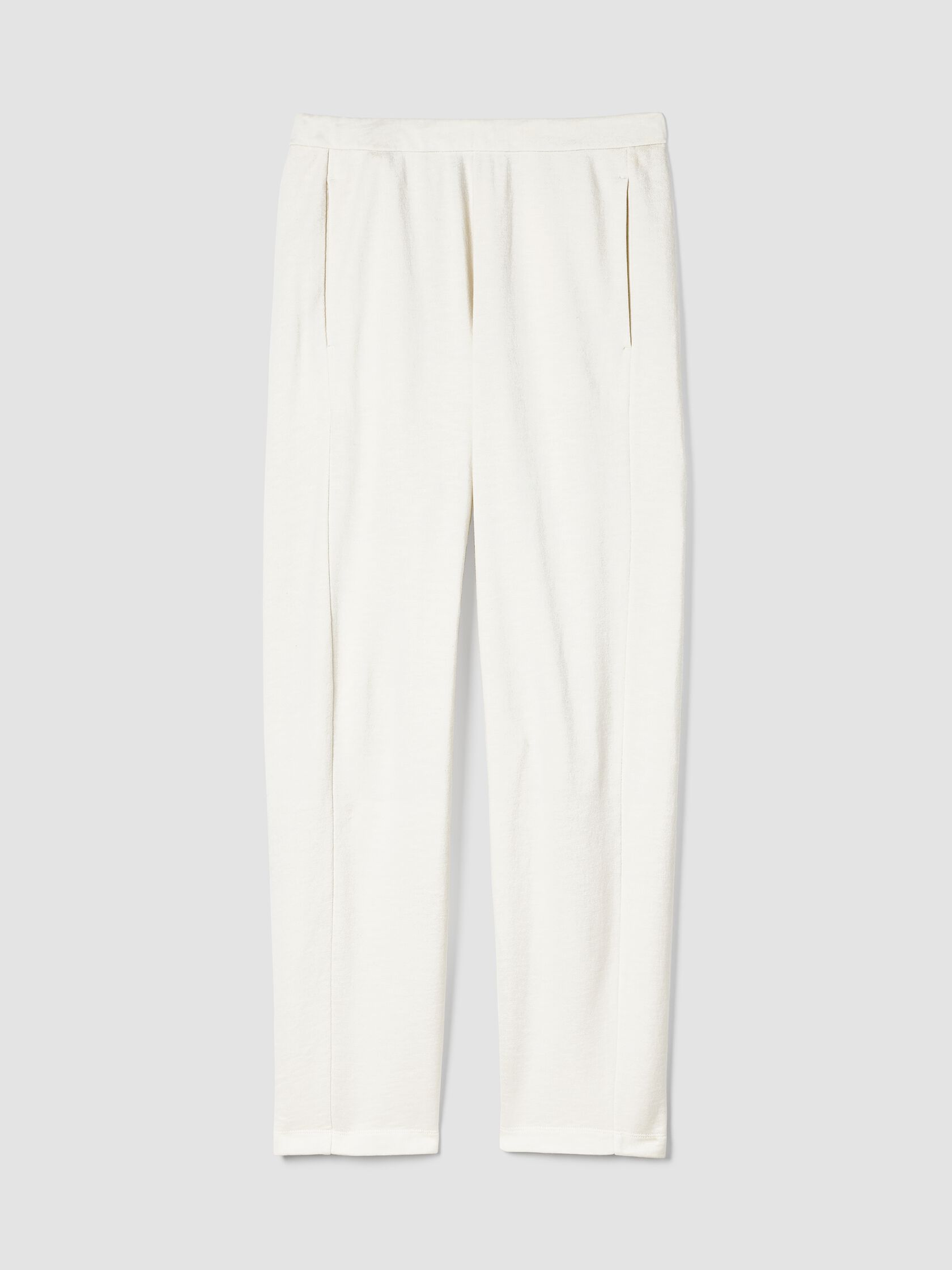 Garment-Dyed Terry Slouchy Pant