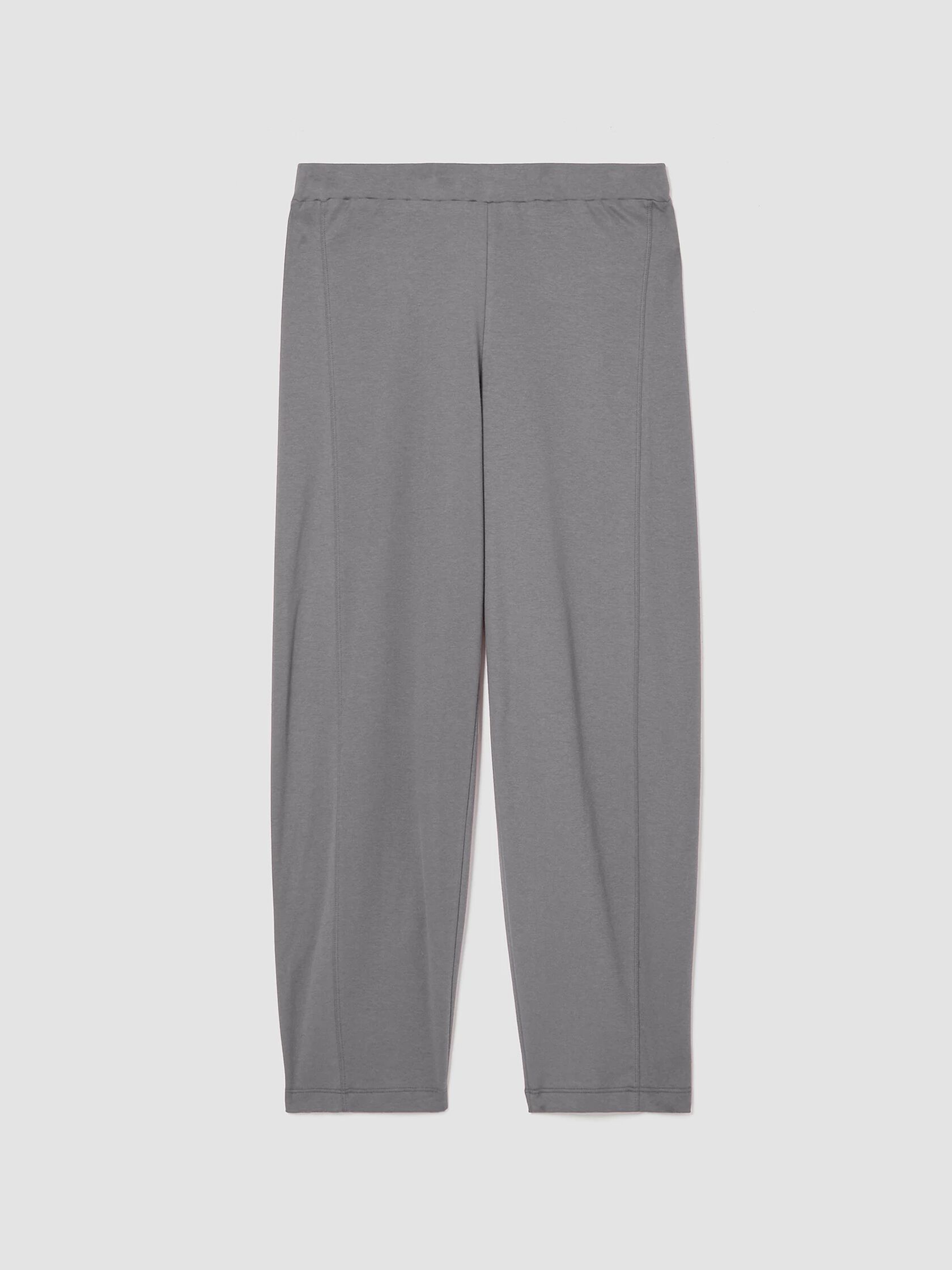 Cozy Organic Cotton Interlock Lantern Pant