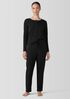 Organic Cotton Interlock Slouchy Sleep Pant