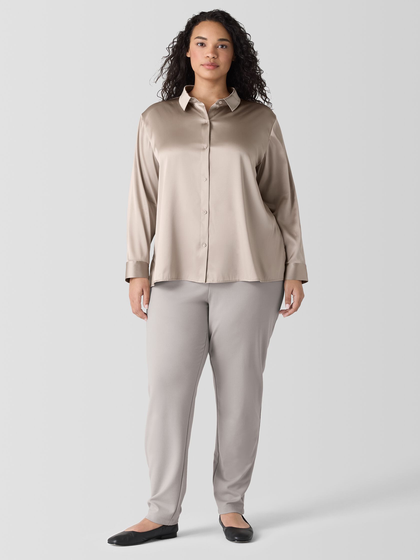 Washable Flex Ponte Slim Pant