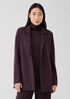 Boiled Wool Jersey Long Blazer