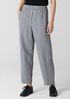 Linen Silk Twill Lantern Pant
