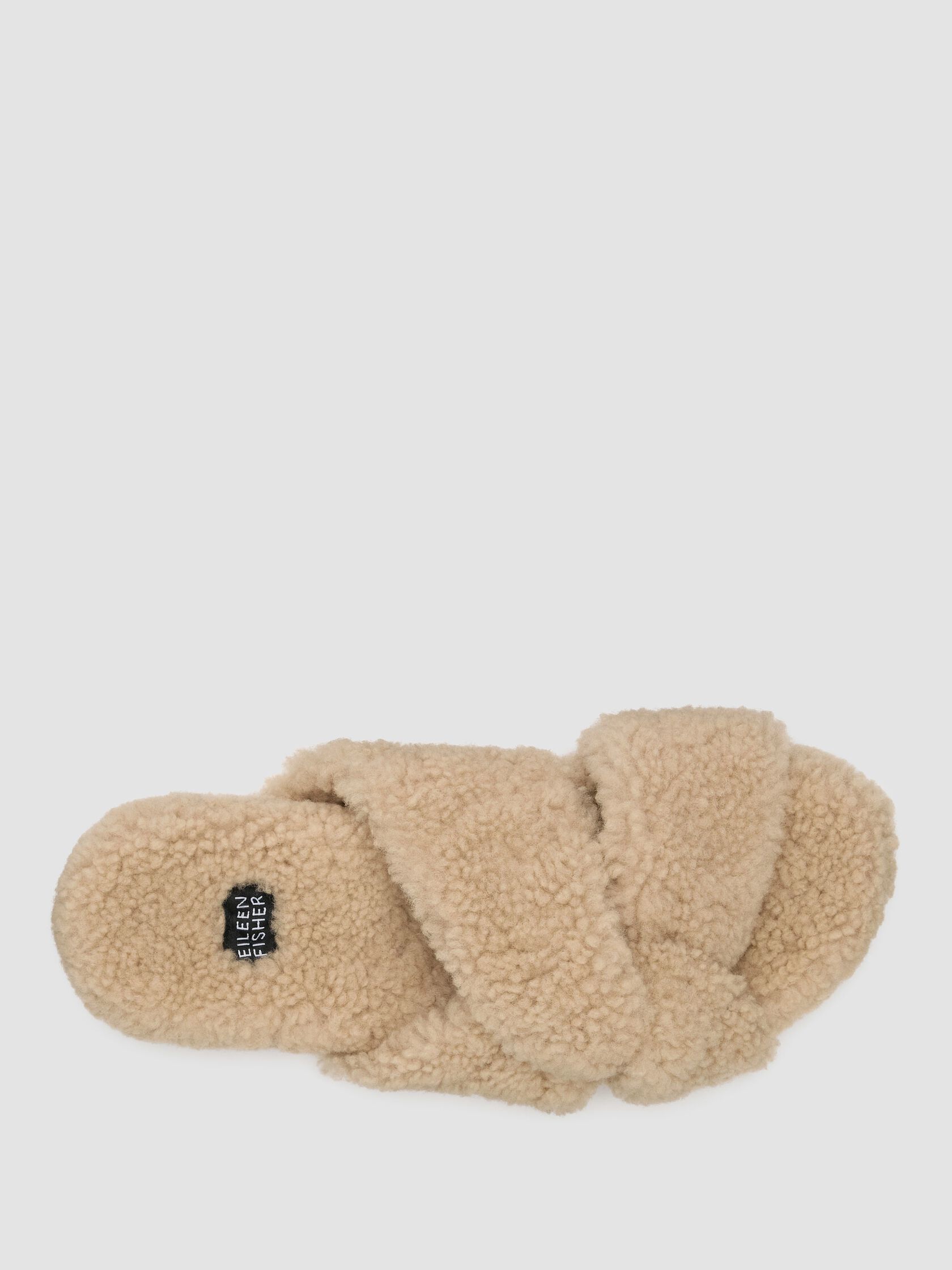 Dello Shearling Slide Sandal