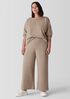 Lightweight Ponte Wide-Leg Pant