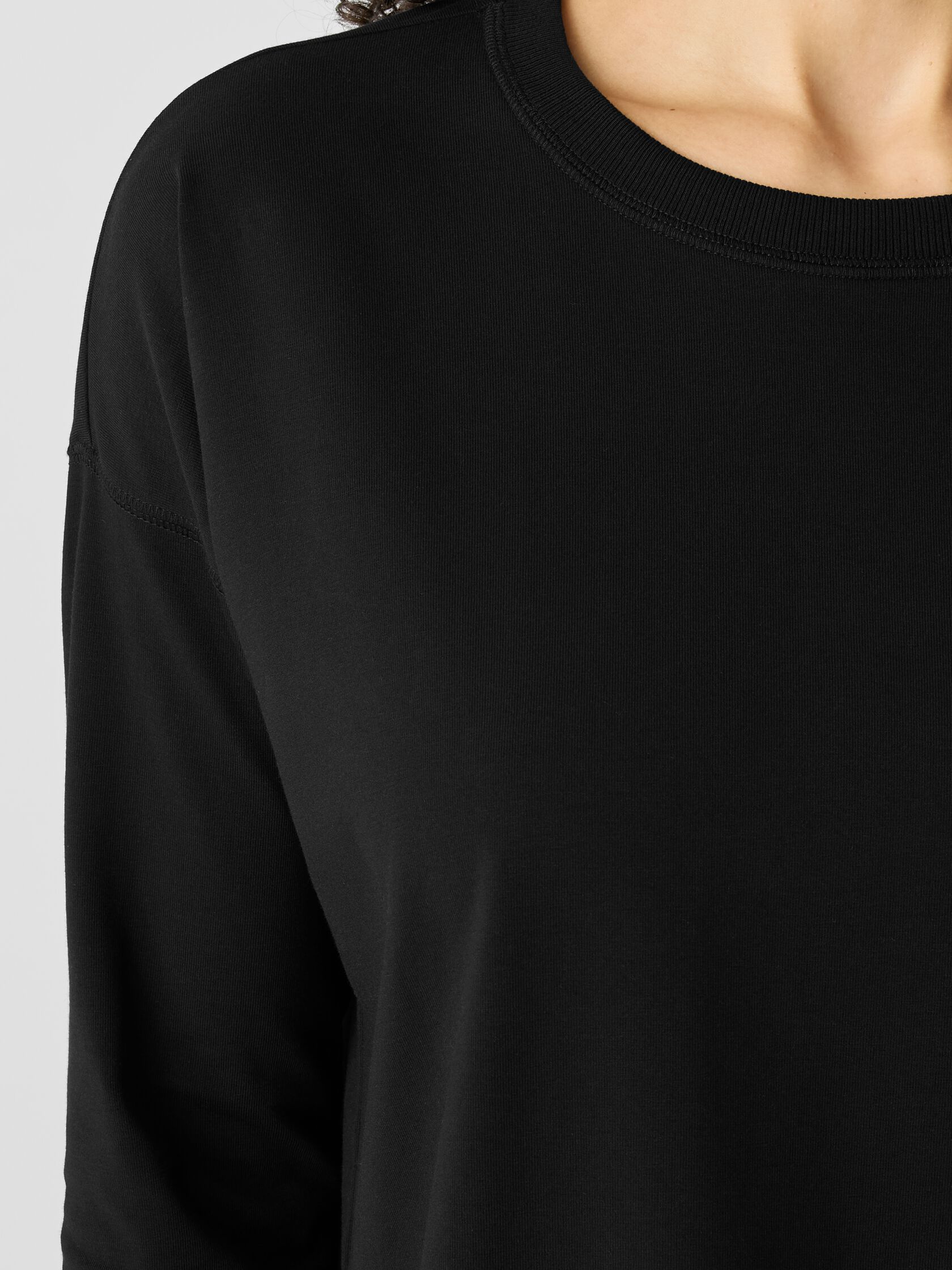 Pima Cotton Stretch Jersey Box-Top