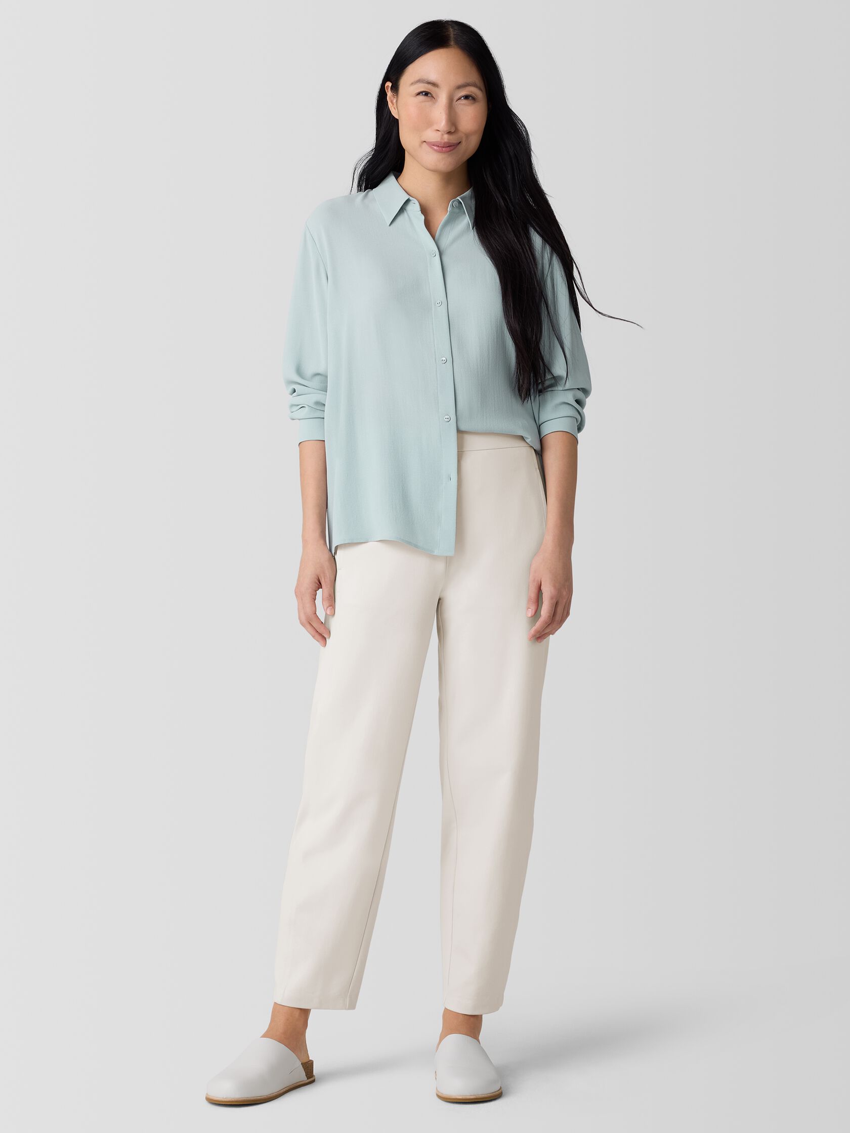 Washable Flex Ponte Lantern Pant