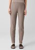 Washable Stretch Crepe Slim Pant