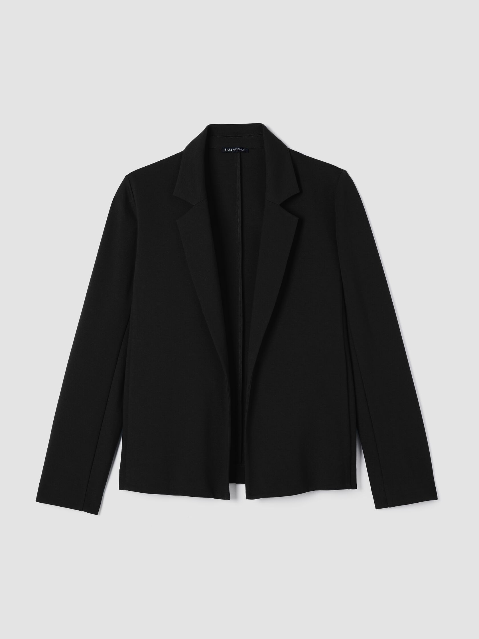 Washable Flex Ponte Notch Collar Blazer