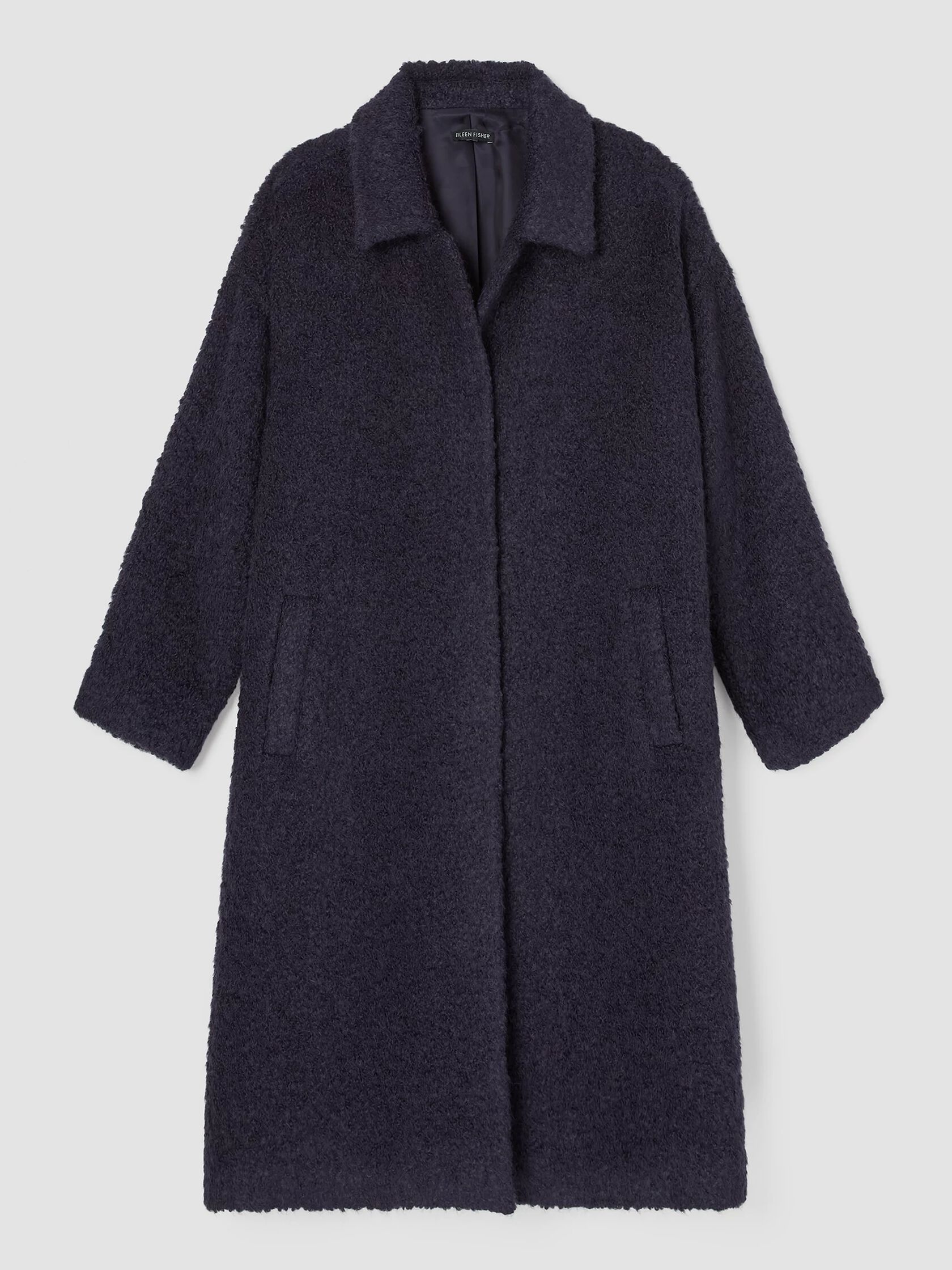 Alpaca Boucle Classic Collar Coat