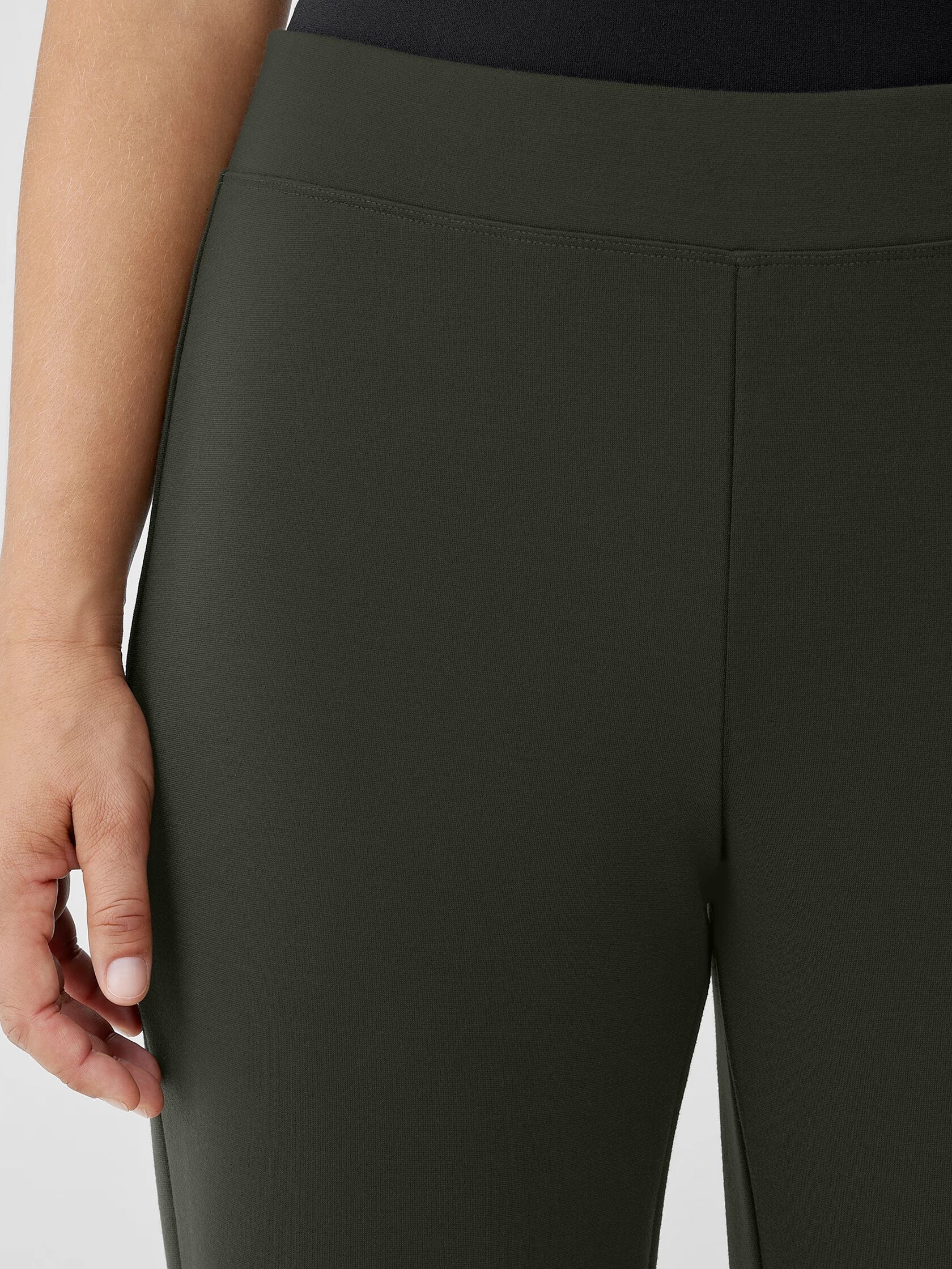 Washable Flex Ponte Slim Pant
