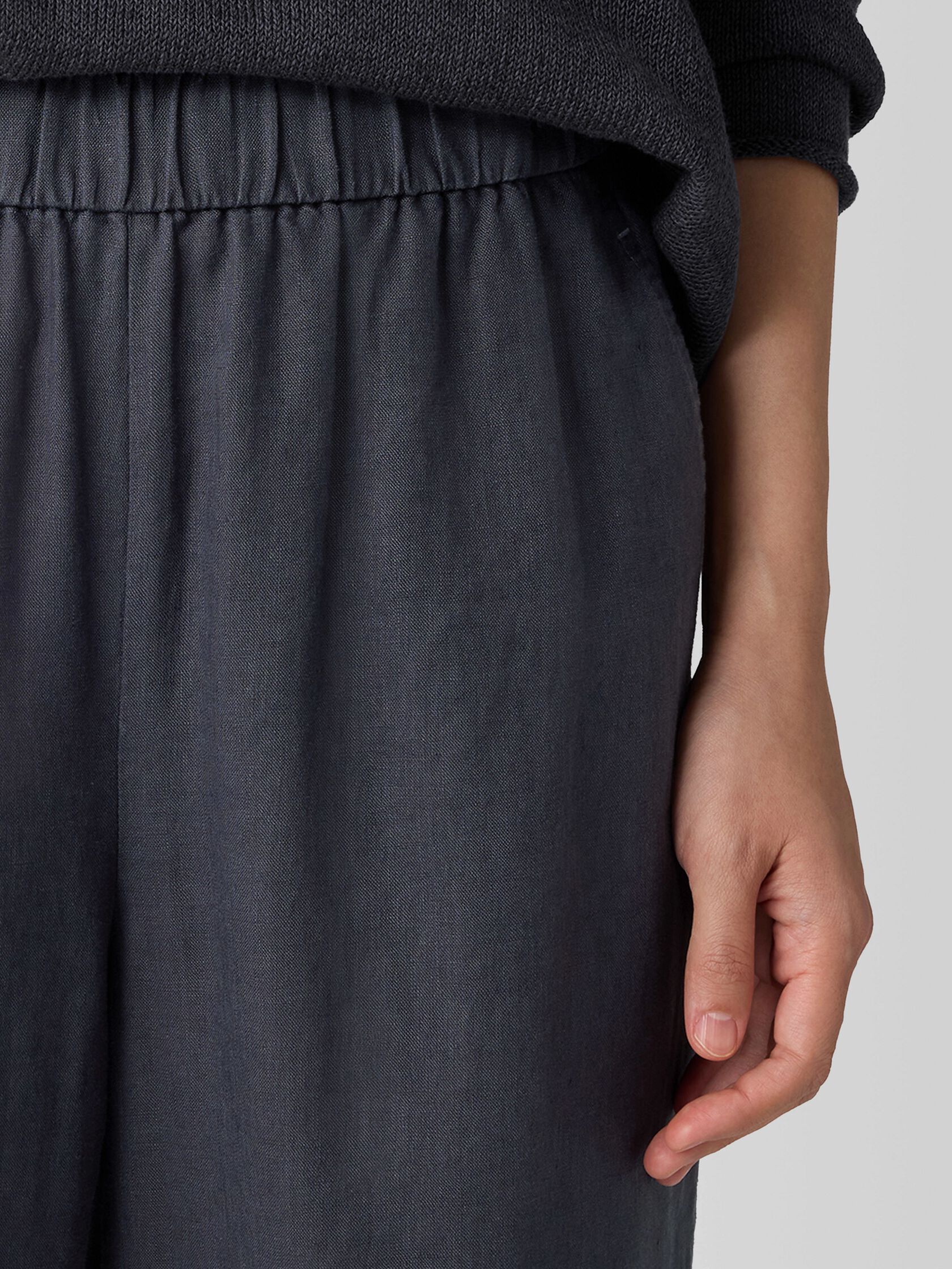 Organic Linen&nbsp;Tapered Pant