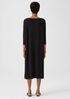 Fine Jersey Boatneck Dress