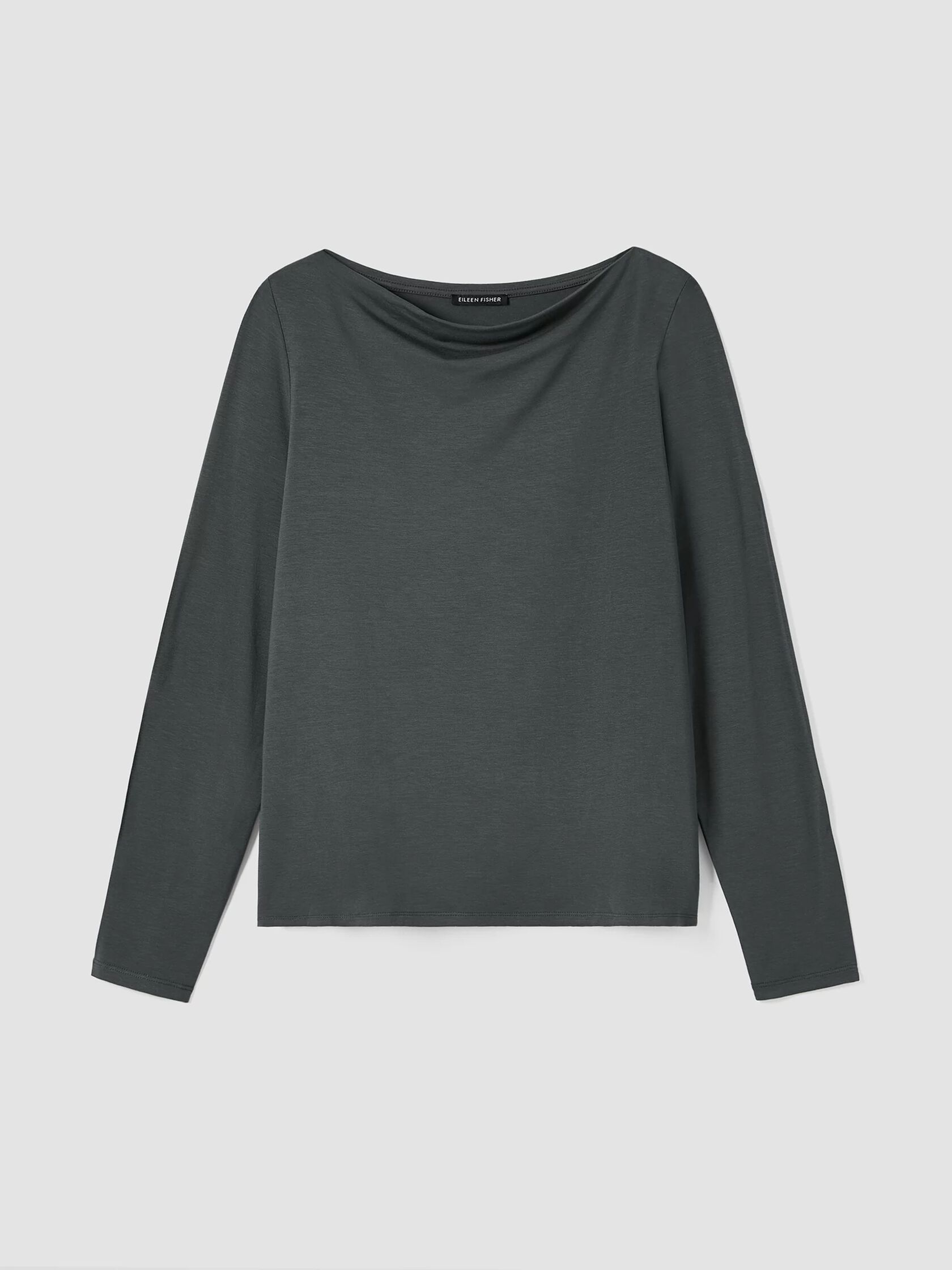 Fine Jersey Cowl Neck Top